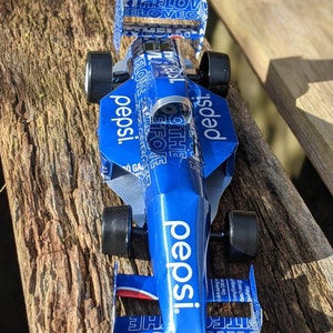 Recycled Tin Can Model: Pepsi cola Formula I car