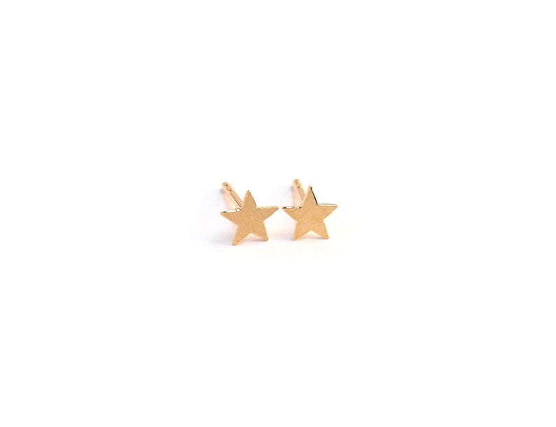 star earrings small golden star studs Star stud earrings gold plated star earrings golden star earrings golden star stud earrings