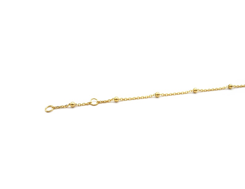 Bracelet en or avec perles, or 585 image 3
