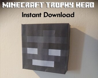Minecraft Skeleton Etsy