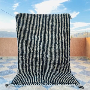 Moroccan rug handmade - Moroccan area rug - Beni ourain rug - Moroccan berber rug - Handmade rug - Morocco rug - Moroccan wool rug