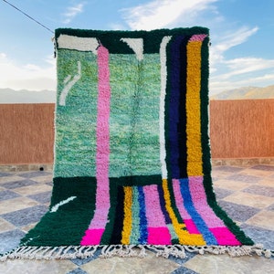 Authentic Moroccan Rug- Aspro Rug- Custom Beni Ourain rug- Beni Rug- Large Moroccan Rug- Custom rug Beni ourain rug