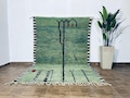 Moroccan Rug, Beni Ourain Colorful Rug, Wool Rug, Checkered Rug, Handmade Rug, Custom Beni Ourain rug, Style Moroccan Rug , Custom rug