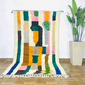 Authentic Moroccan Rug- Aspro Rug- Custom Beni Ourain rug- Beni Rug- Large Moroccan Rug- Custom rug Beni ourain rug