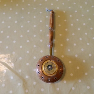 barometer, French barometer, weather barometer, weather station, thermometer, weather forecast, wooden barometer, French vintage, Breton,