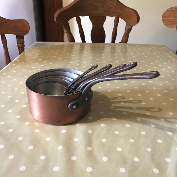French Copper Pans Etsy