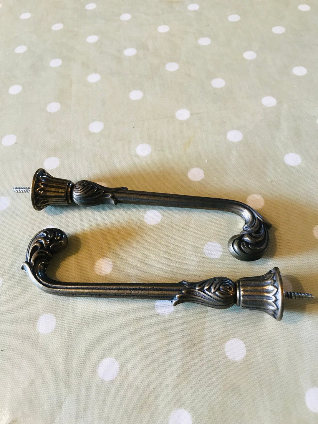 2 Tie Backs Drapery Rods French Tie Backs Drapery Tie Etsy