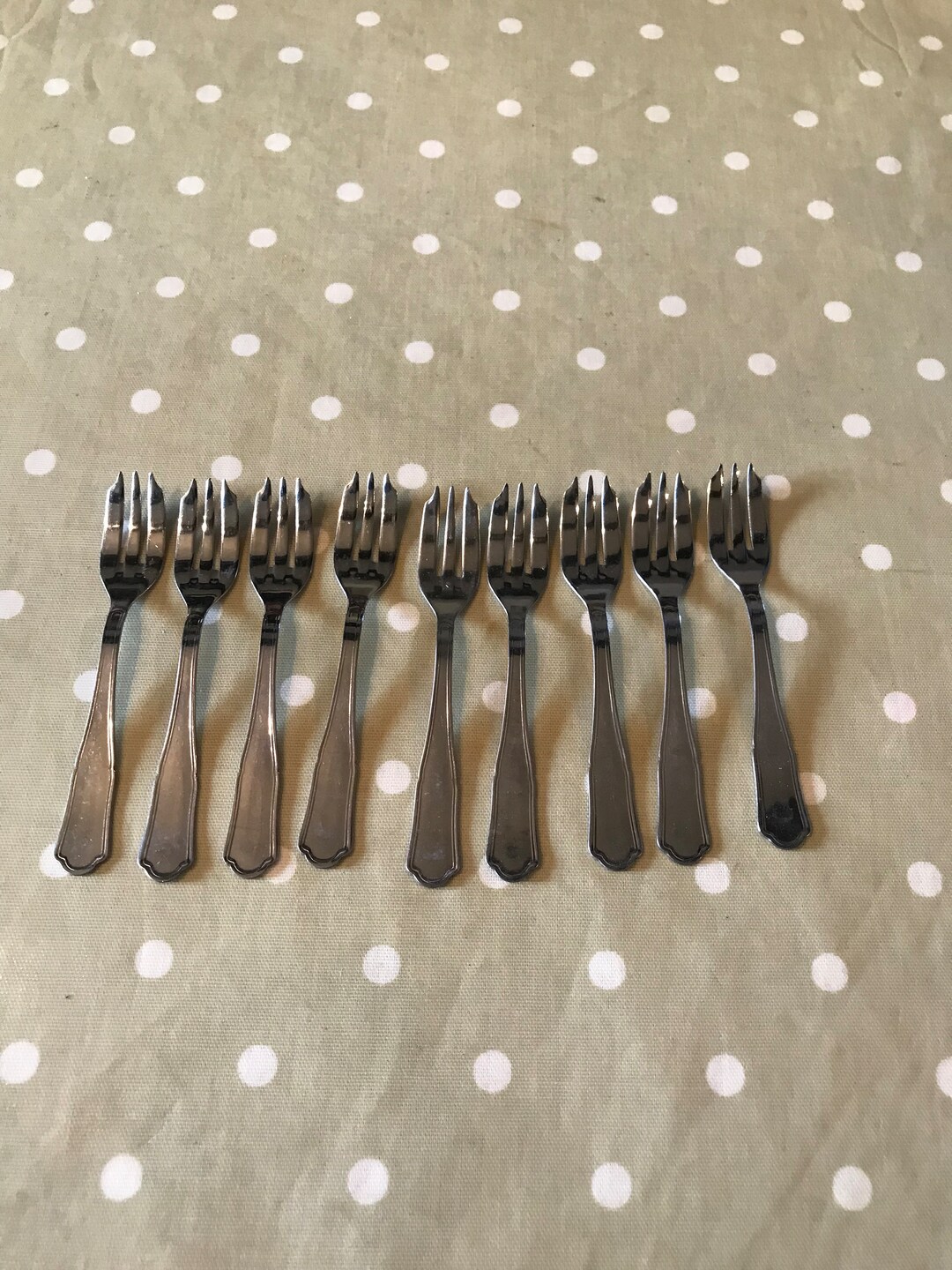 Cake Forks, Cake Fork, Cake Eating Forks, 9 Cake Cutlery, Teatime