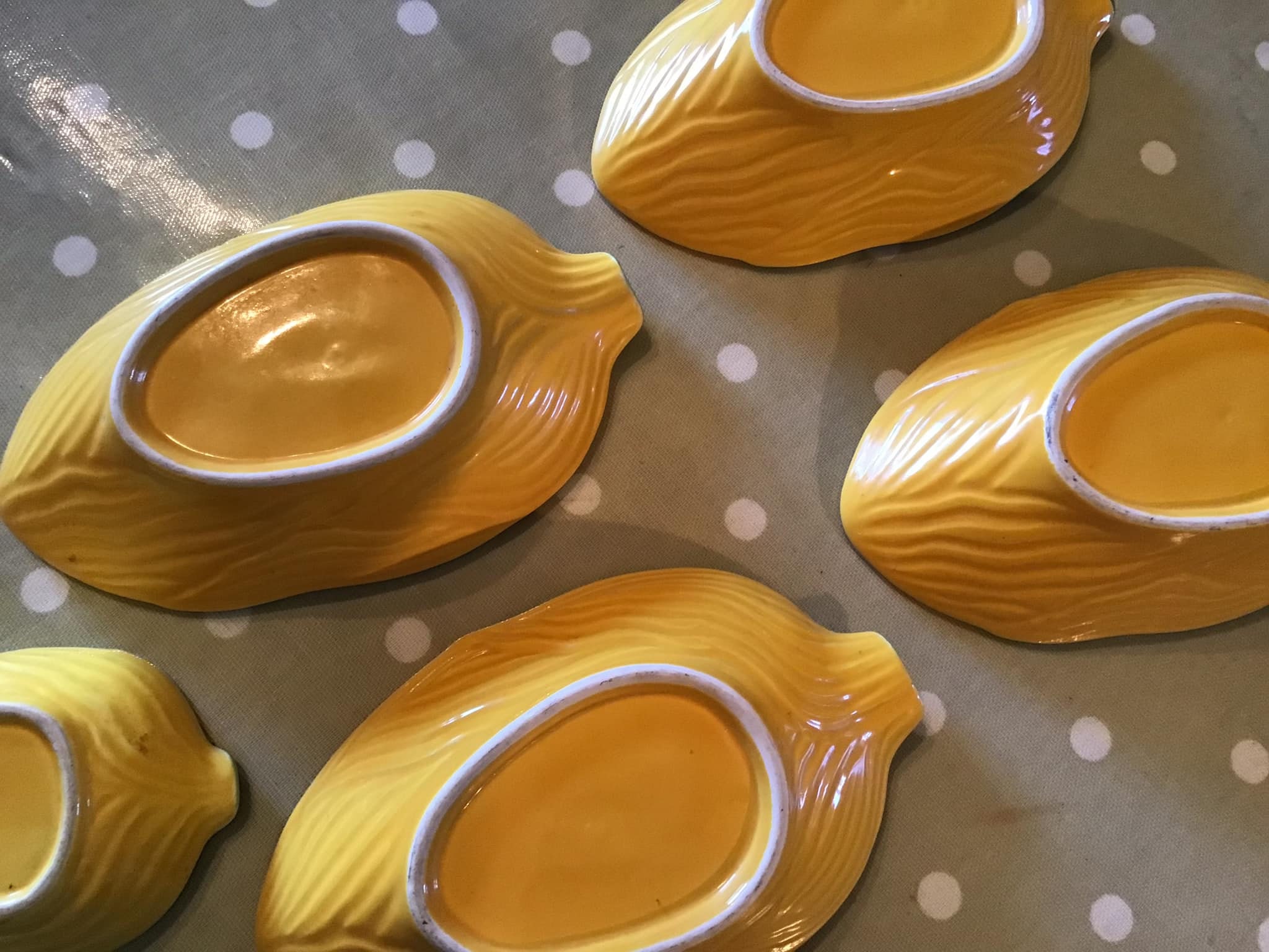 Vintage Ceramic Holders Corn on the Cob Pottery, Set of 5 Ideal Kitchen ...