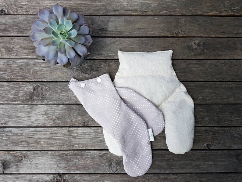 Aqua-textil Nackenkissen Mit Tonperlen - Wärme/Kälte Kissen Lavendel Duft