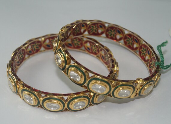polki diamond bracelet