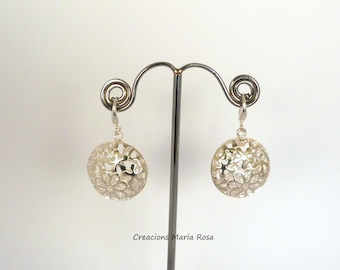 Silver Filigree Earrings