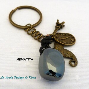 Keyrings with semiprecious stones image 5