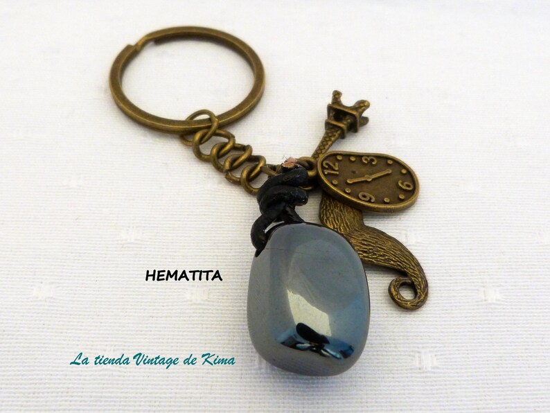 Keyrings with semiprecious stones image 5