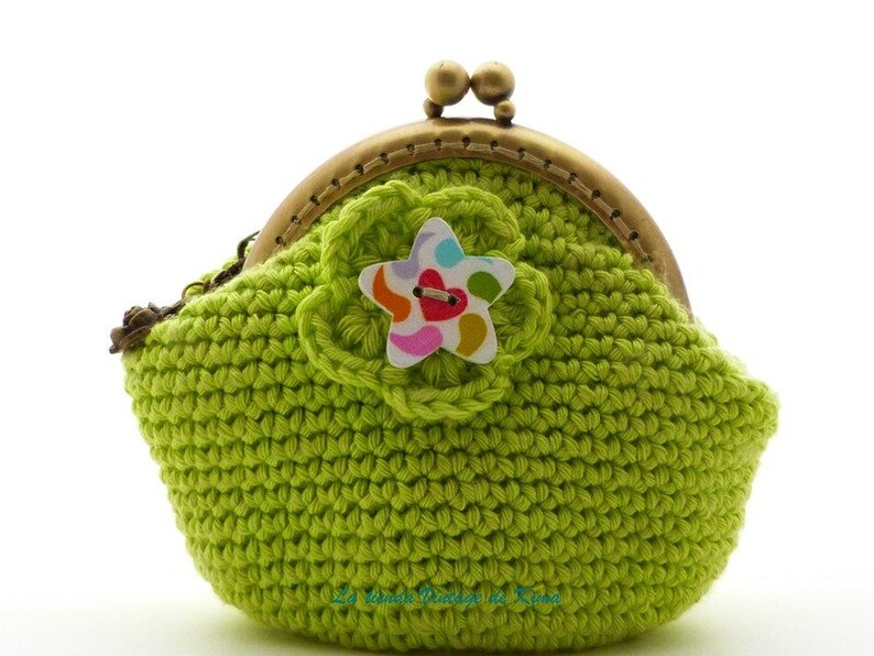 Crochet purse nozzle star image 1