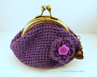 Crochet purse-Coquette-