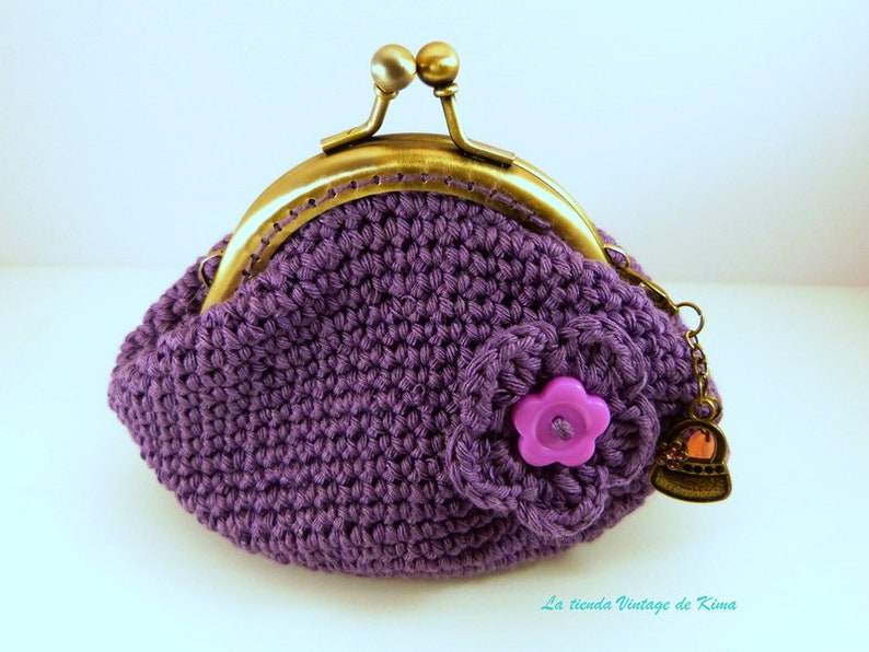 Crochet purse-Coquette image 1