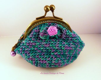 Crochet purse - Spring-