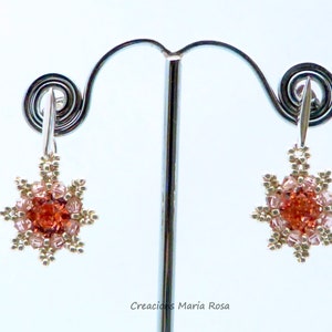 Earrings 925 silver and Swarovski image 3