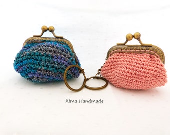 porte-clés sacs à main, mini sacs à main, sacs à main au crochet, porte-monnaie, mini porte-monnaie, mini sac à main rose, mini sac à main bleu