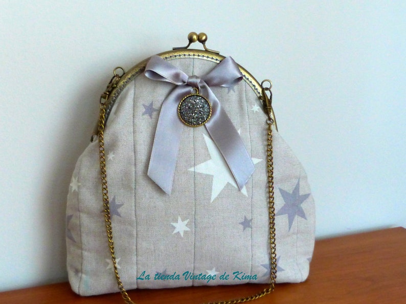 Fabric bag with nozzle stars image 1