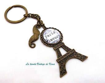 Keychain Eiffel Tower