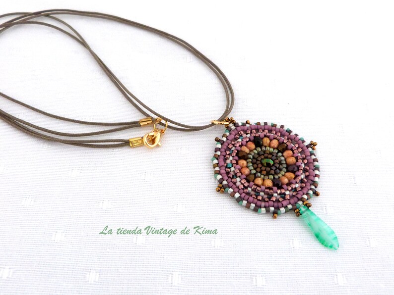 Boho style pendant mandala image 3