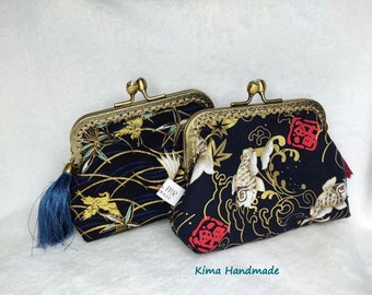 Purse with a zipper, fabric purse for women, Mother's Day gift, women's wallet gift, handmade wallet, small toiletry bag