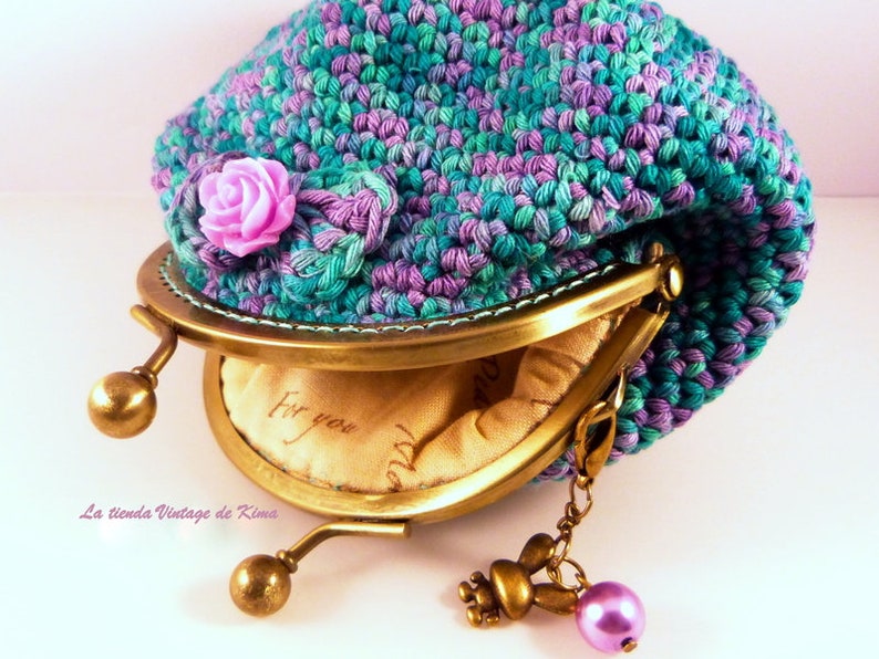 Crochet purse Spring Bild 2