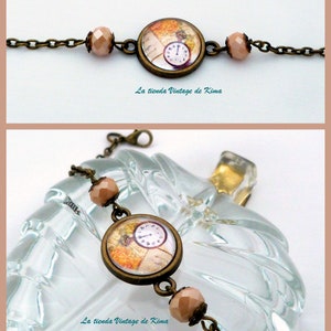Vintage style bracelets with pictures Reloj