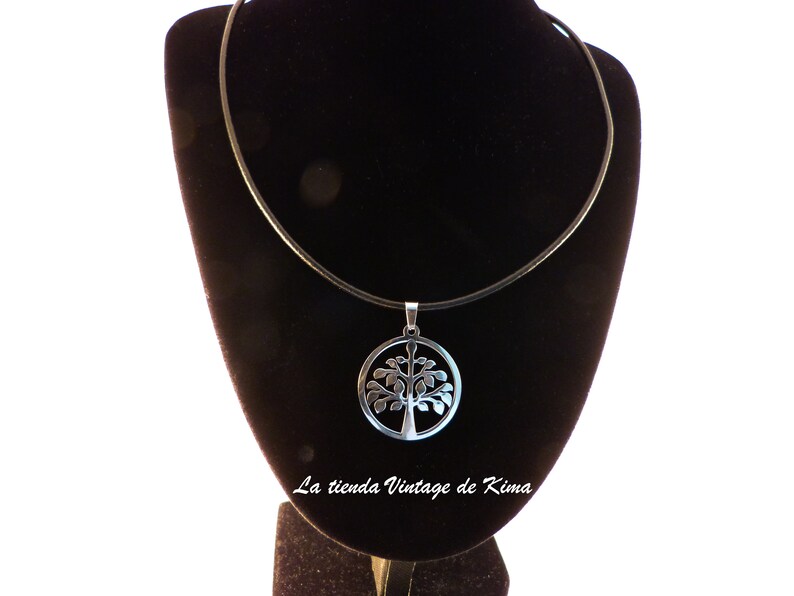 Double-sided unisex pendant tree of life image 4