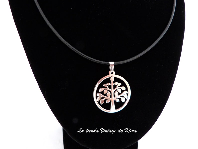 Double-sided unisex pendant tree of life image 3