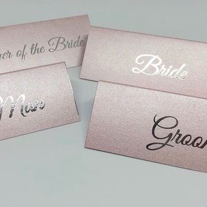 Wedding Place Cards - Personalised