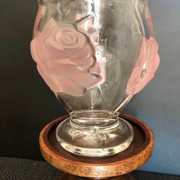 Glass Vase Made in France Etsy