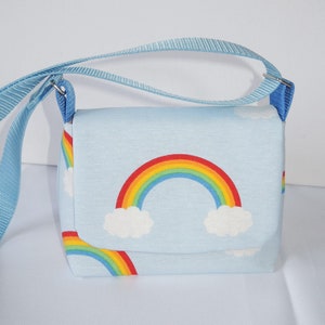 Umhängetasche für Kinder - Kinder Handtasche - Regenbogen