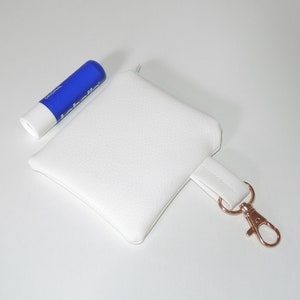Mini Tasche Taschenanhänger für Kleingeld , AirPod mit Karabiner Bild 2