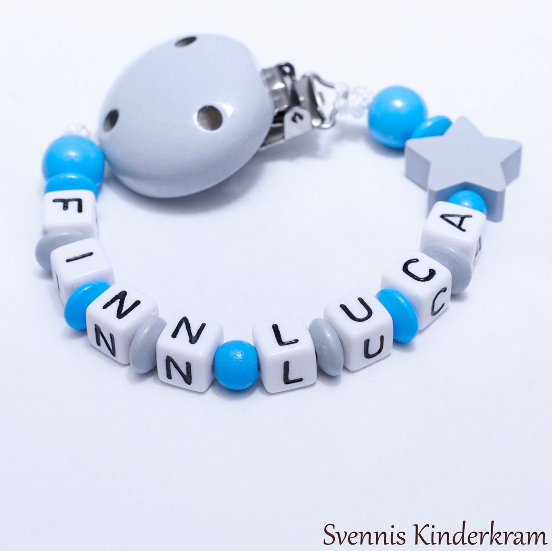 Pacifiers With Names Etsy