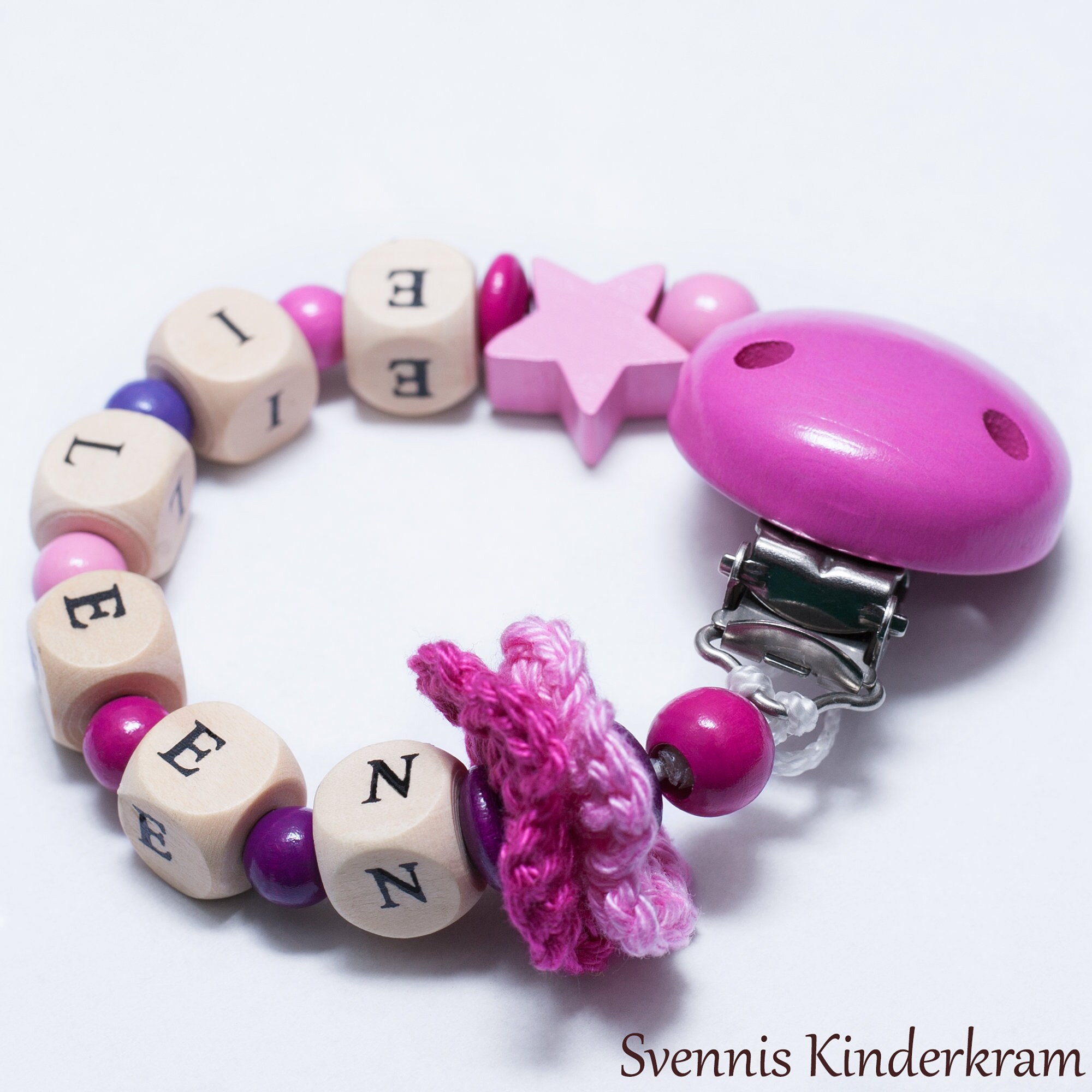 Pacifiers With Names Etsy
