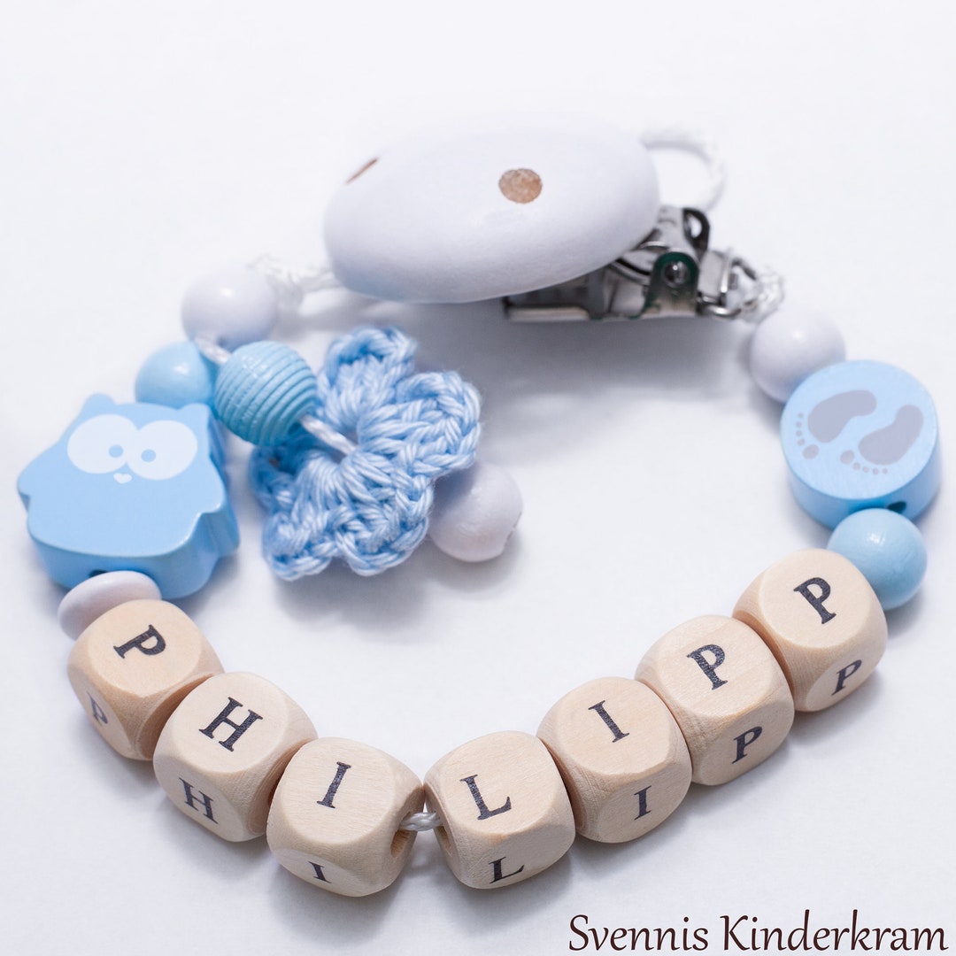 Pacifiers With Names Etsy