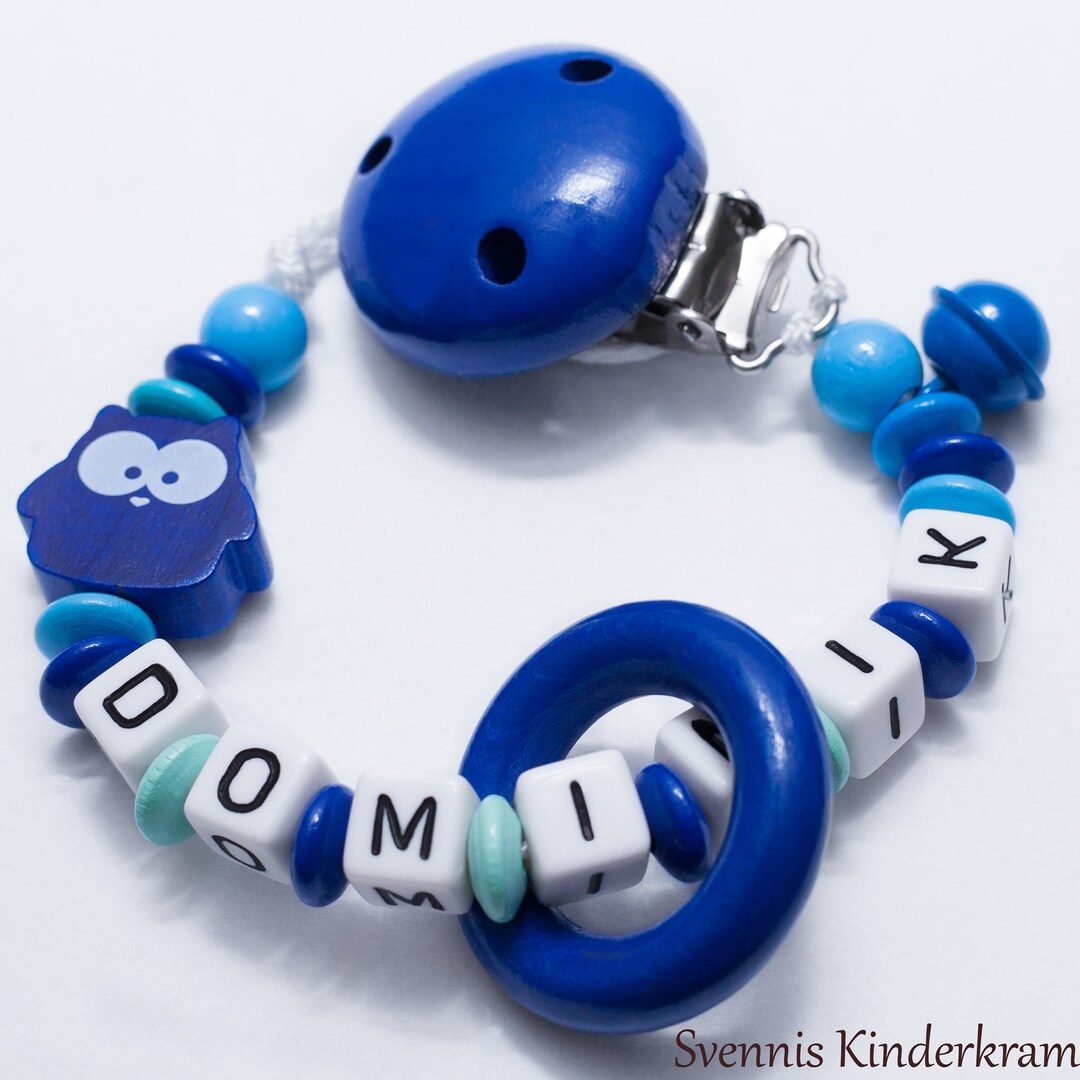 Pacifiers With Names Etsy