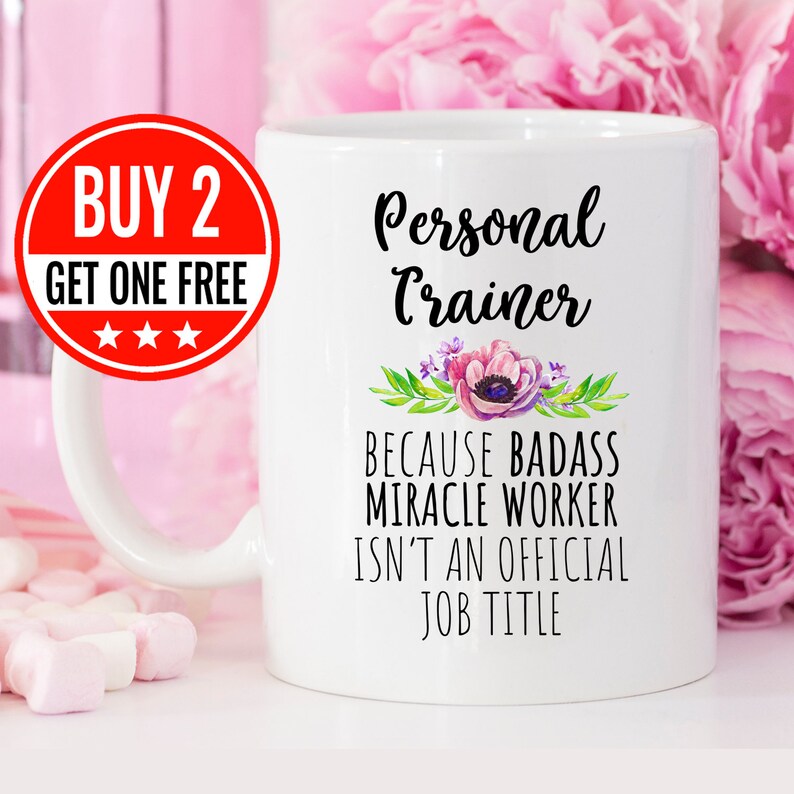 Personal Trainer Gift Personal Trainer Mug Personal Trainer Etsy