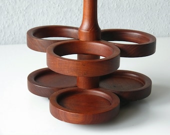 Stylish bar stand made of teak