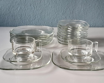 Selection of Joe Colombo glassware "Arno"