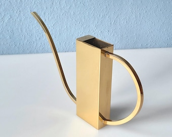 Geometric brass cactus watering can