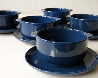 Five cereal bowls / soup bowls from Melitta