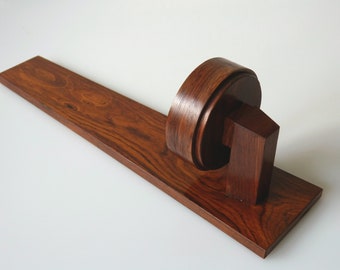 Rosewood wall candle holder