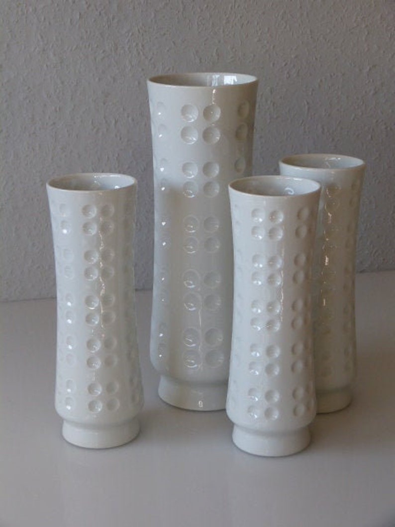 Set edler Op-Art Vasen Bild 1