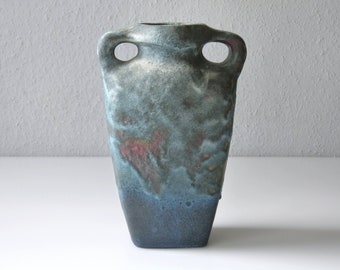 Ruscha Vase 66-1 with blue-grey Fat Lava