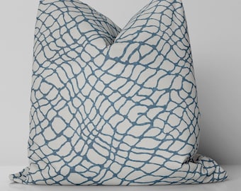 Hawser Indoor Outdoor Pillow Cover/ Océan