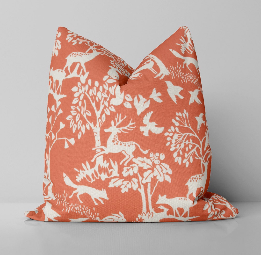 Storyland Toile Decorative Pillow